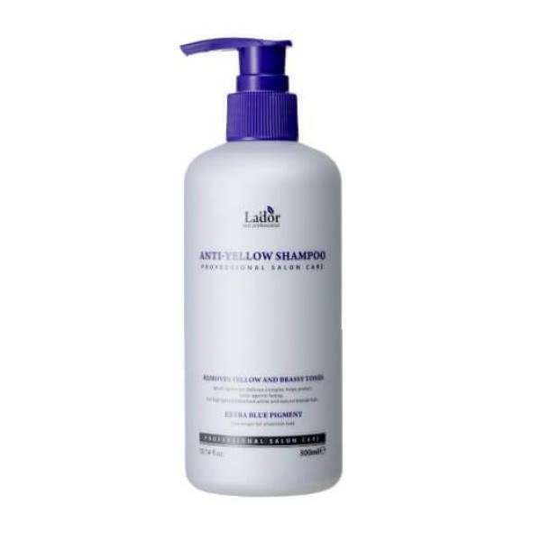 Шампунь для устранения желтизны осветленных волос La'dor Anti Yellow Shampoo 300 мл