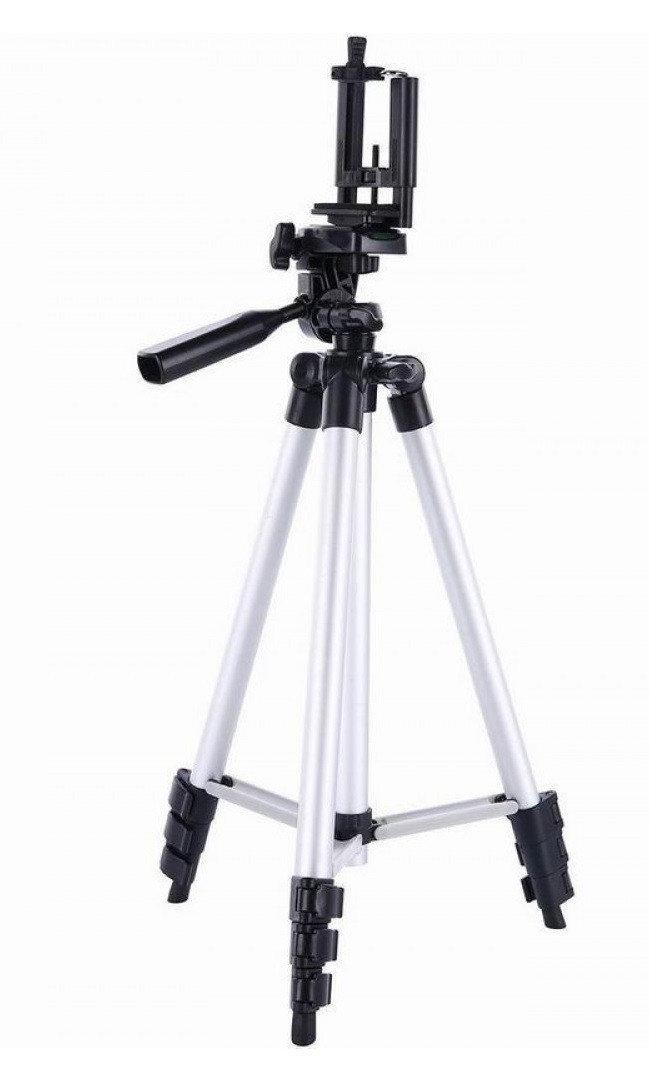Штатив трипод для селфі selfie MHZ 3110 з рівнем Чорний