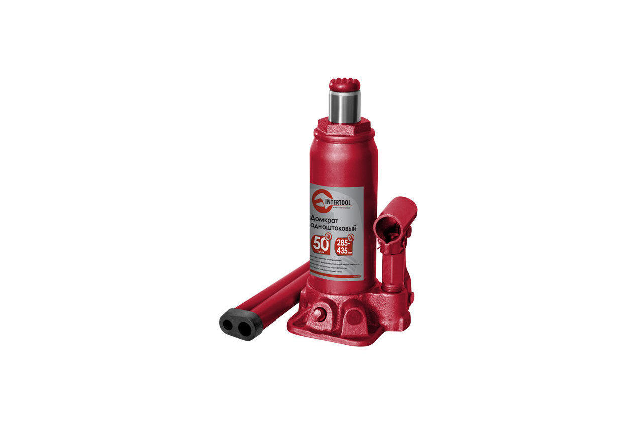 Домкрат гідравлічний Intertool 50 т (GT0030)