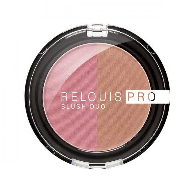 Рум'яна компактні Relouis PRO BLUSH DUO 206