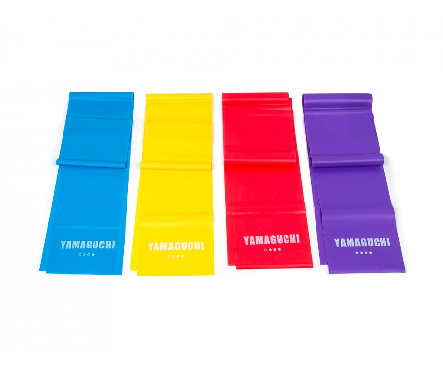Набор эластичных лент для фитнеса Yamaguchi Band FIT Разноцветный