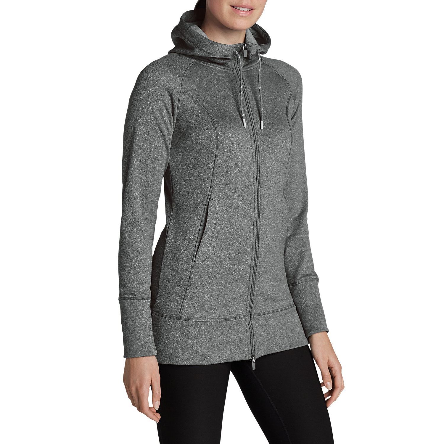 Худі Eddie Bauer Womens Big Climb Hoodie Cinder XXL Сірий (0619CI-XXL)