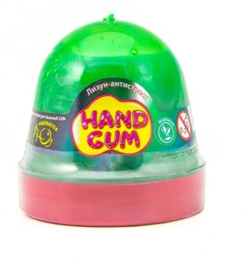 Лизун-антистресс Hand gum 120 г зеленый MiC (80100)