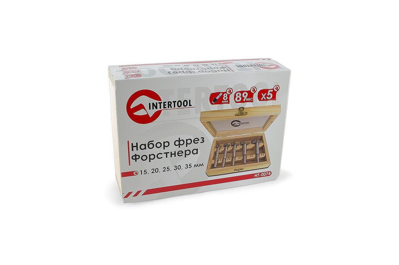 Набор фрез Форстнера Intertool 5 шт (HT-0074)