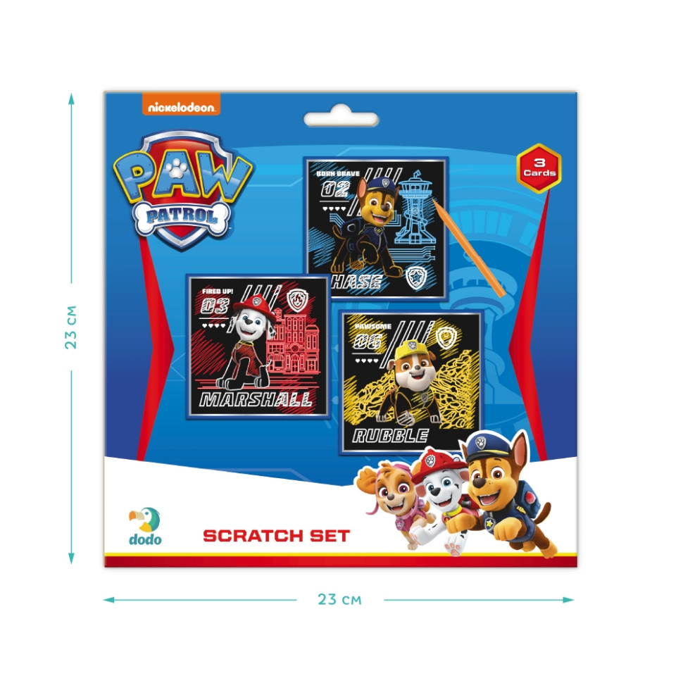 Набір гравюр Paw Patrol "Друзі" Dodo 200193