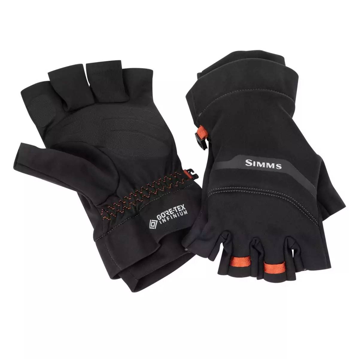 Рукавички Simms Gore Infinium Half Finger Black S (2161497/13109-001-20)