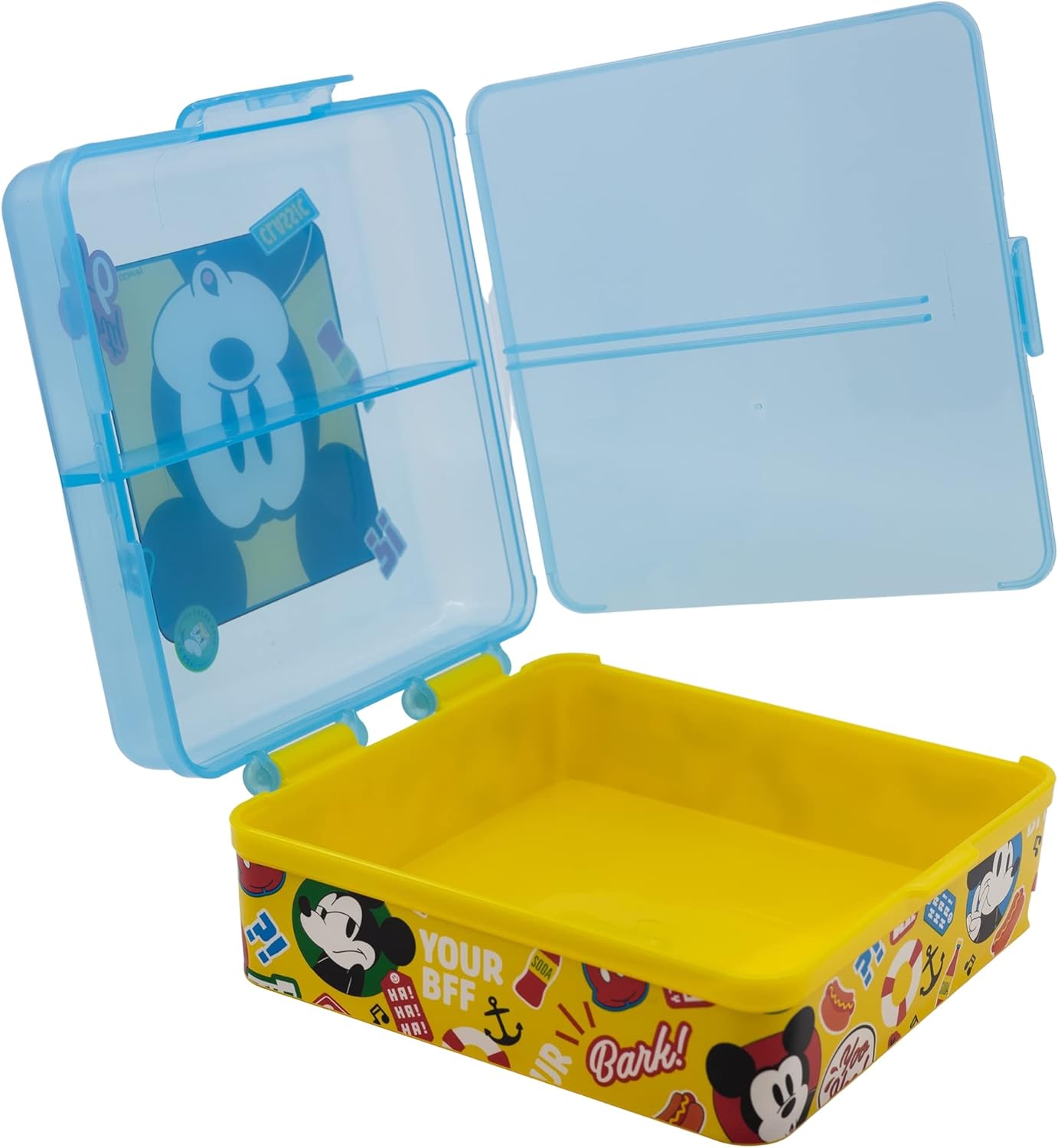 Ланч-бокс квадратный Stor Mickey Mouse 14,1x13,5x6 см (74393)