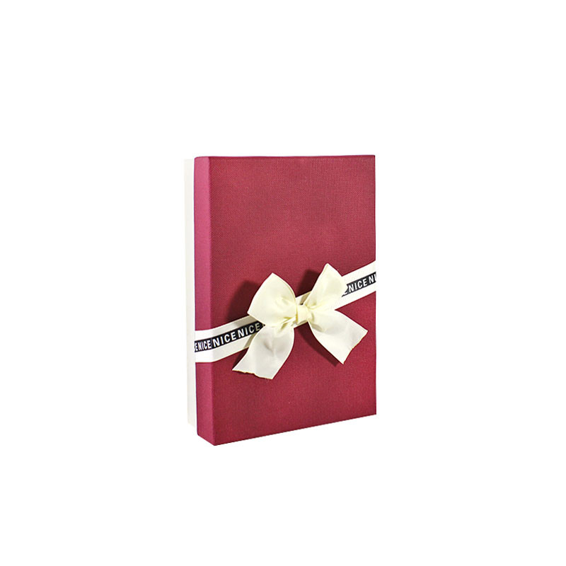 Подарочная коробка Lesko 07 Small для упаковки подарков 240*170*60 мм Красный