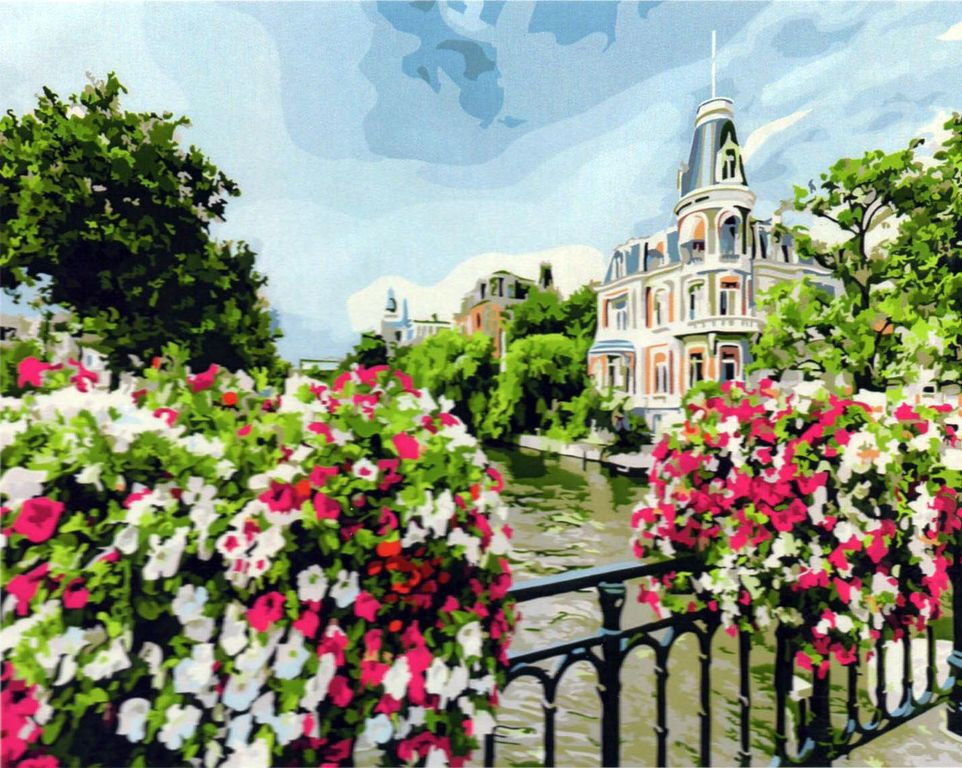 Картина по номерам BrushMe "Амстердам" 40х50см GX21698