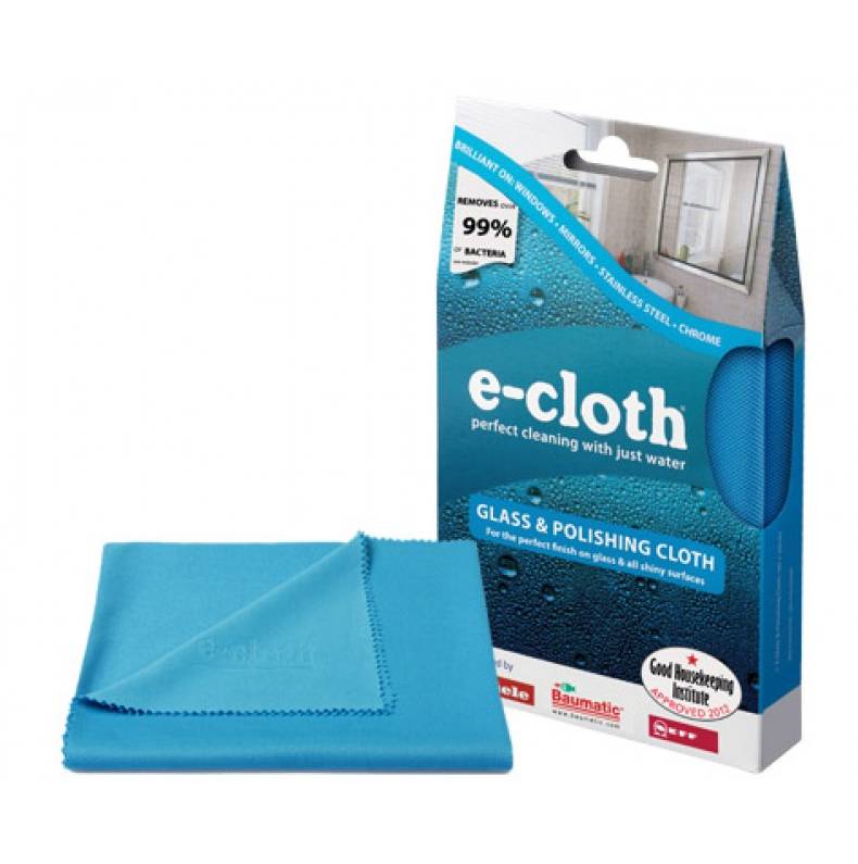 Салфетка для стекол и зеркал E-cloth Glass and Polishing Cloth (12281)