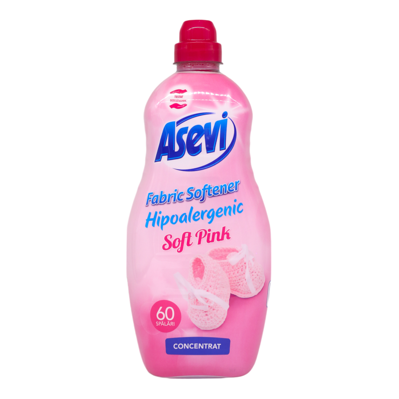 Кондиционер для стирки концентрированный ASEVI Soft Pink 60 стирок 1,5 л