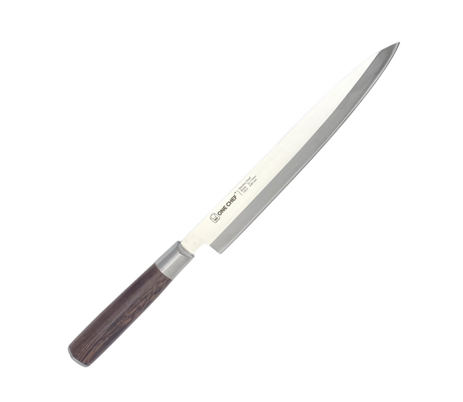 Ніж японський One Chef Yanagiba 24 см Венге