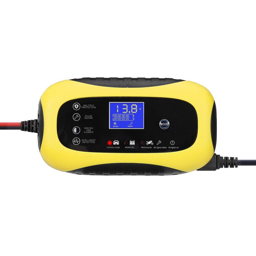 Зарядное устройство для автомобильного аккумулятора RIAS LP-12V6A01 12V 6A с LCD экраном (3_02716)