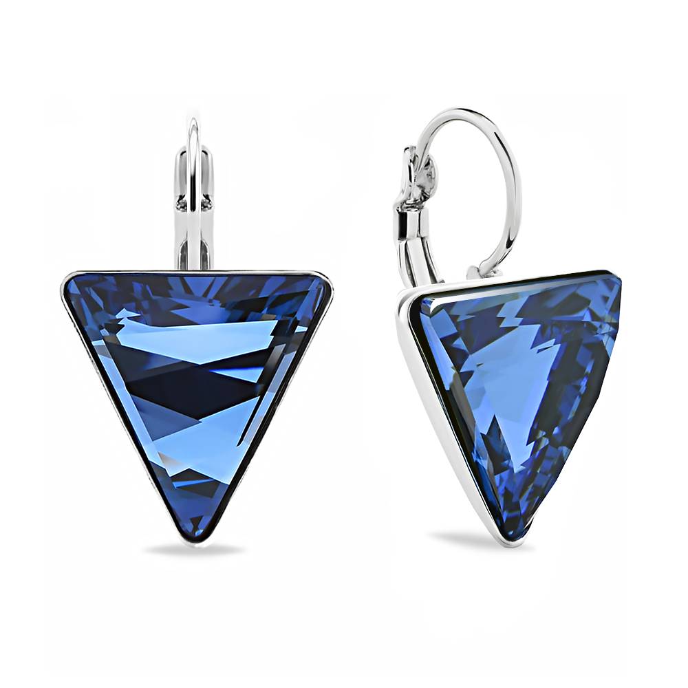 Сережки KOBI Trojuhelnik 15 мм зі Swarovski (7440-5104-03-32)