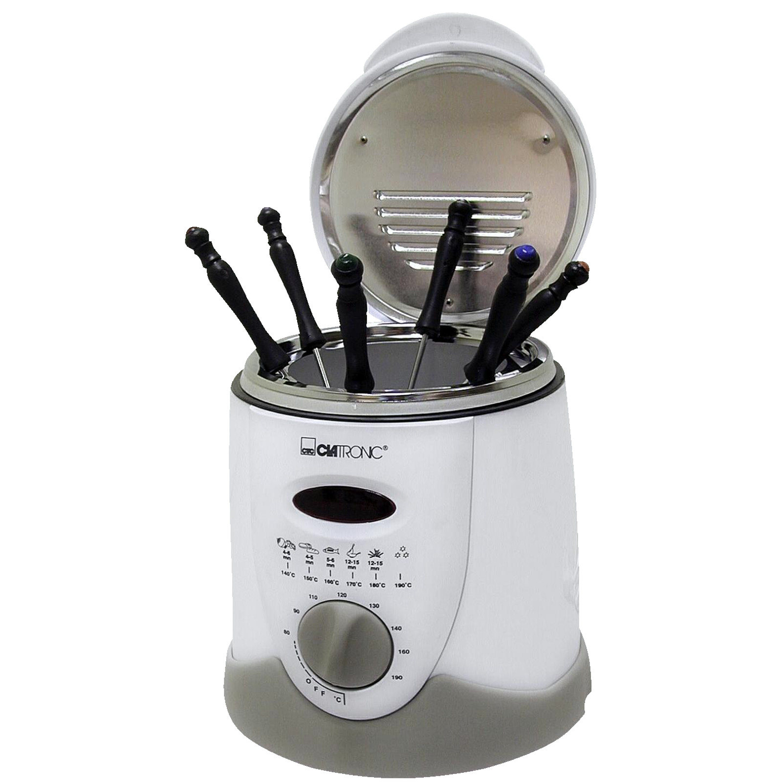 Фритюрниця Clatronic FFR 2916 Білий із сірим (F00080310)