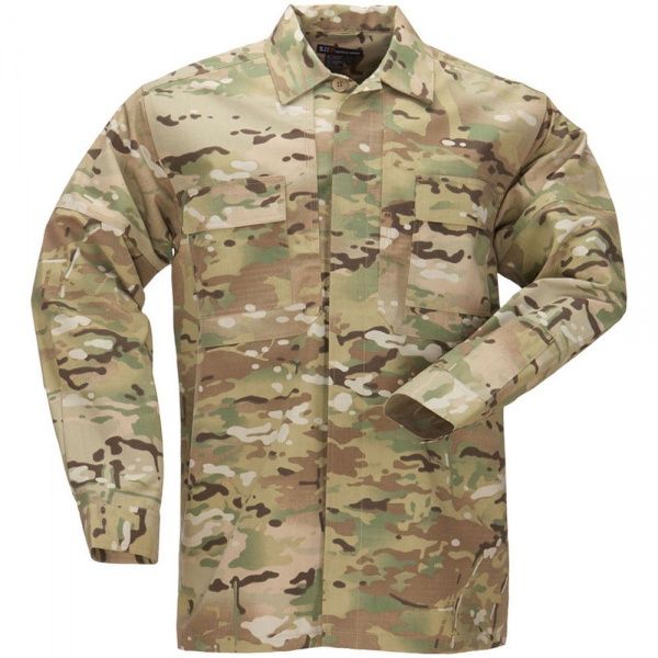 Сорочка тактична 5.11 Tactical TDU Tactical MultiCam L Камуфляж (72013MC-L)