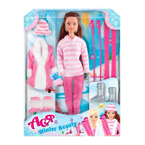 Лялька Ася Winter Beauty з аксесуарами 35130