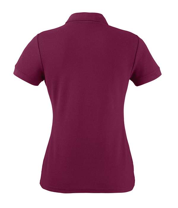 Поло Fruit of the loom 65/35 Polo Lady-Fit XL Бордовый (63-212-0)