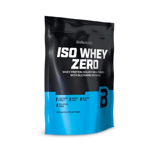 Протеин BioTechUSA Iso Whey Zero 500 g /20 servings/ Salted caramel