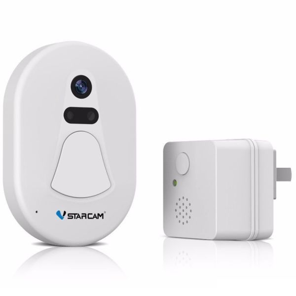 Дверной звонок с камерой VStarcam D1 передача фото на смартфон (100259)