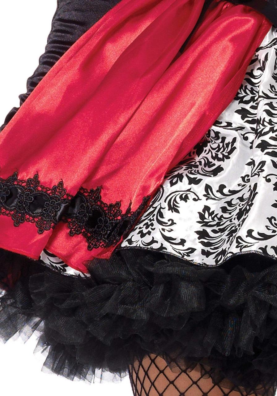 Костюм красной шапочки Leg Avenue Gothic Red Riding Hood L платье и накидка SO9124 Multicolor