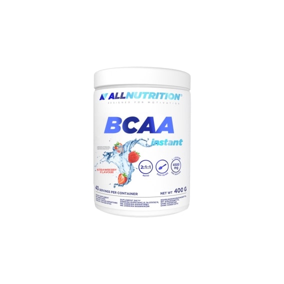 Аминокислота BCAA для спорта All Nutrition BCAA Instant 400 g /40 servings/ Strawberry