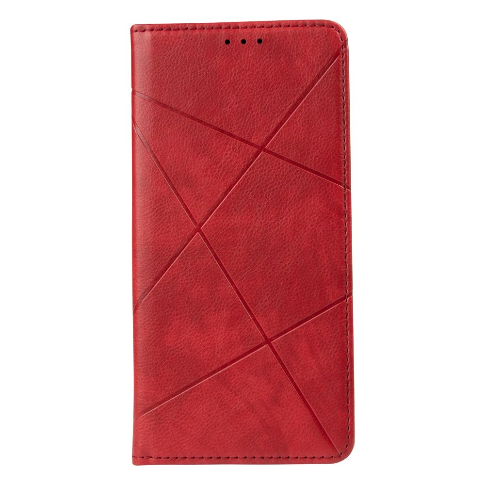 Чехол-книжка Business для Xiaomi Redmi 10 Красный