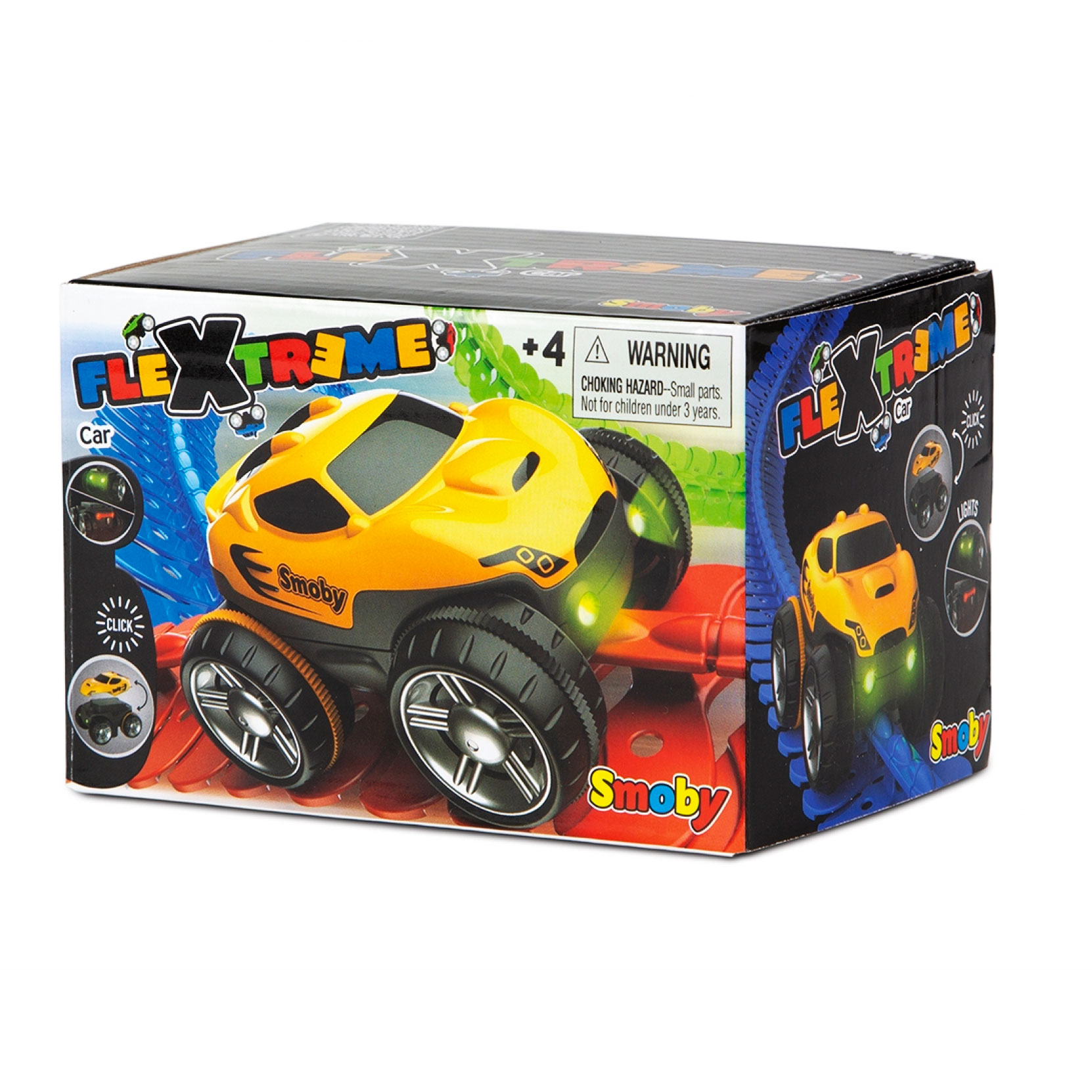 Іграшкова машинка до треку Smoby FleXtreme 10 х 7.5 х 6.5 см Yellow (IG-OL185816)