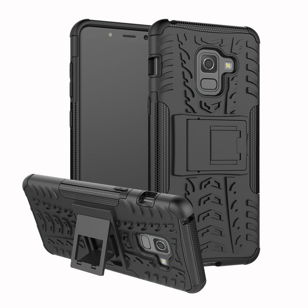 Чохол Armor Case для Samsung A530 Galaxy A8 2018 Чорний (hub_Rbpg33207)