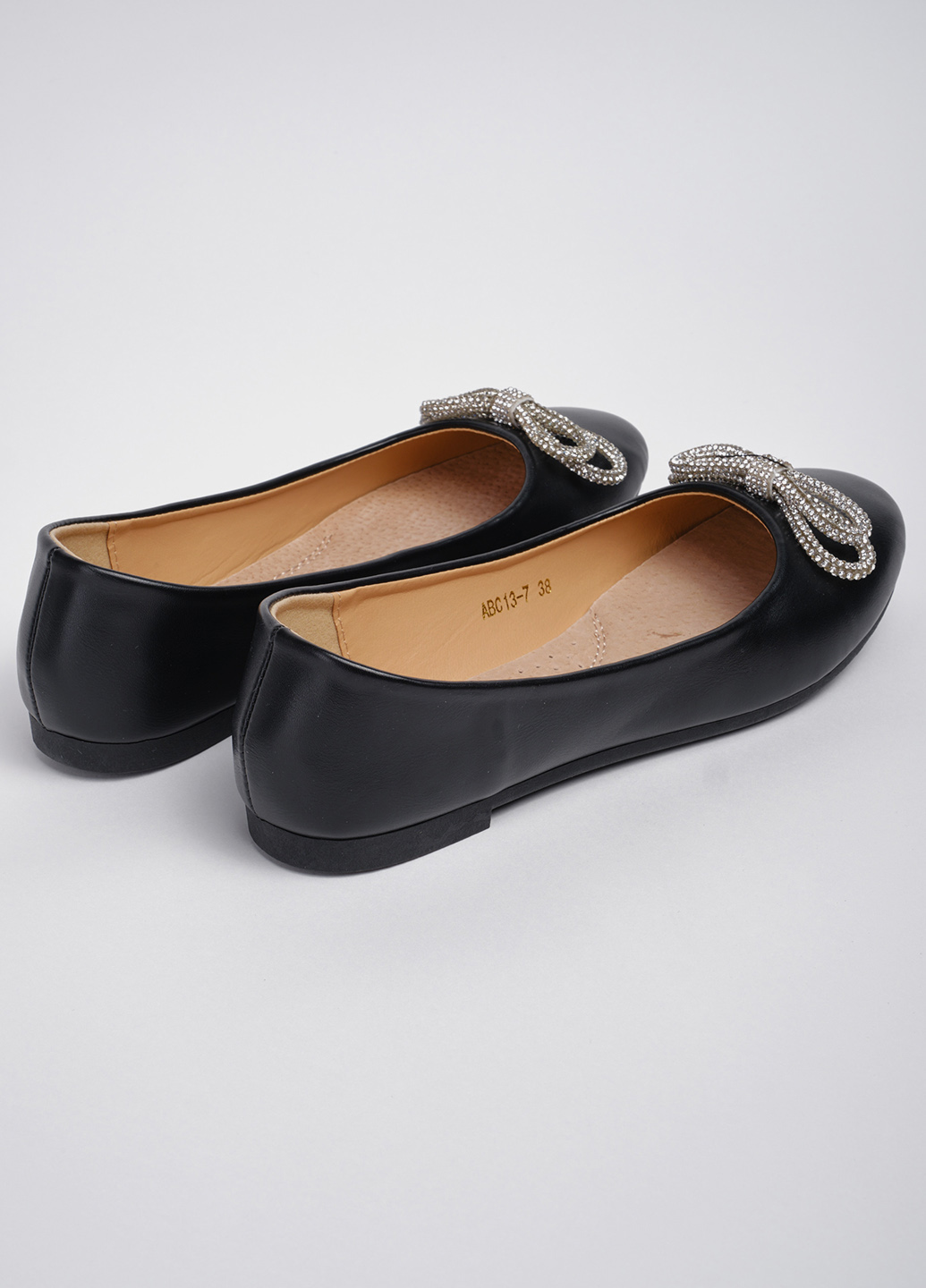 Балетки жіночі 343508 р.37 (22,5) Fashion Чорний