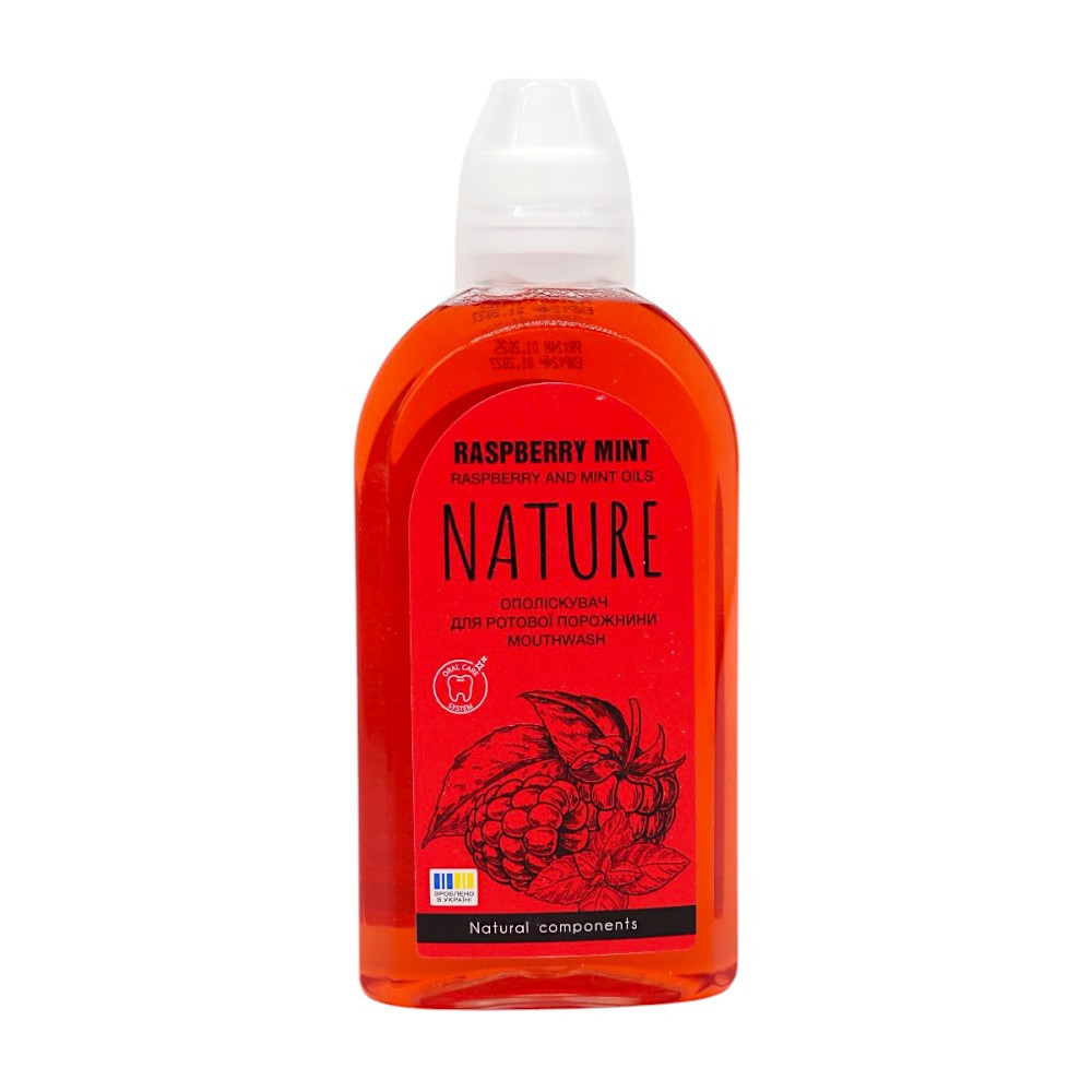 Ополаскиватель для полости рта Nature Raspberry Mint 350 мл