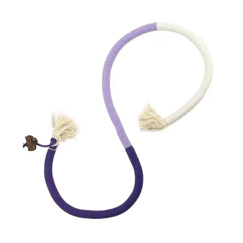 Игрушка для котов Lesko DT-1145 Веревка Violet 12755-84191