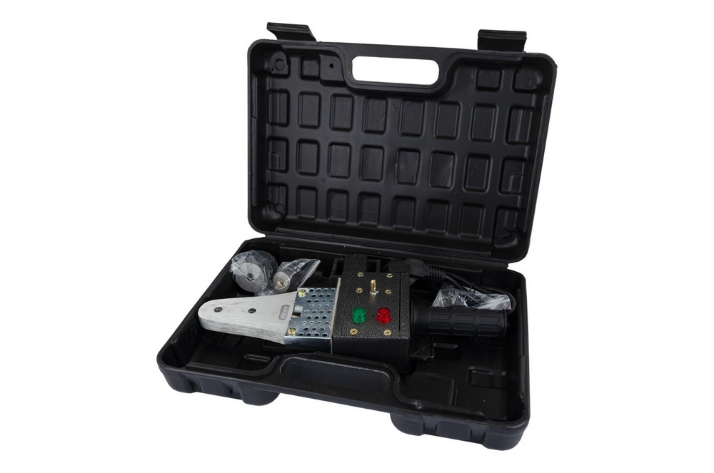 Паяльник для пластиковых труб MASTERTOOL GM 20-32 мм 800 Вт/220 V/50 Hz 0-300°С IP44 LED-индикация пластиковый кейс (ППТ800)