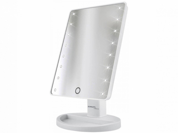 Зеркало для макияжа Smart Touch 16 LED Mirror с подсветкой Белый (258571)