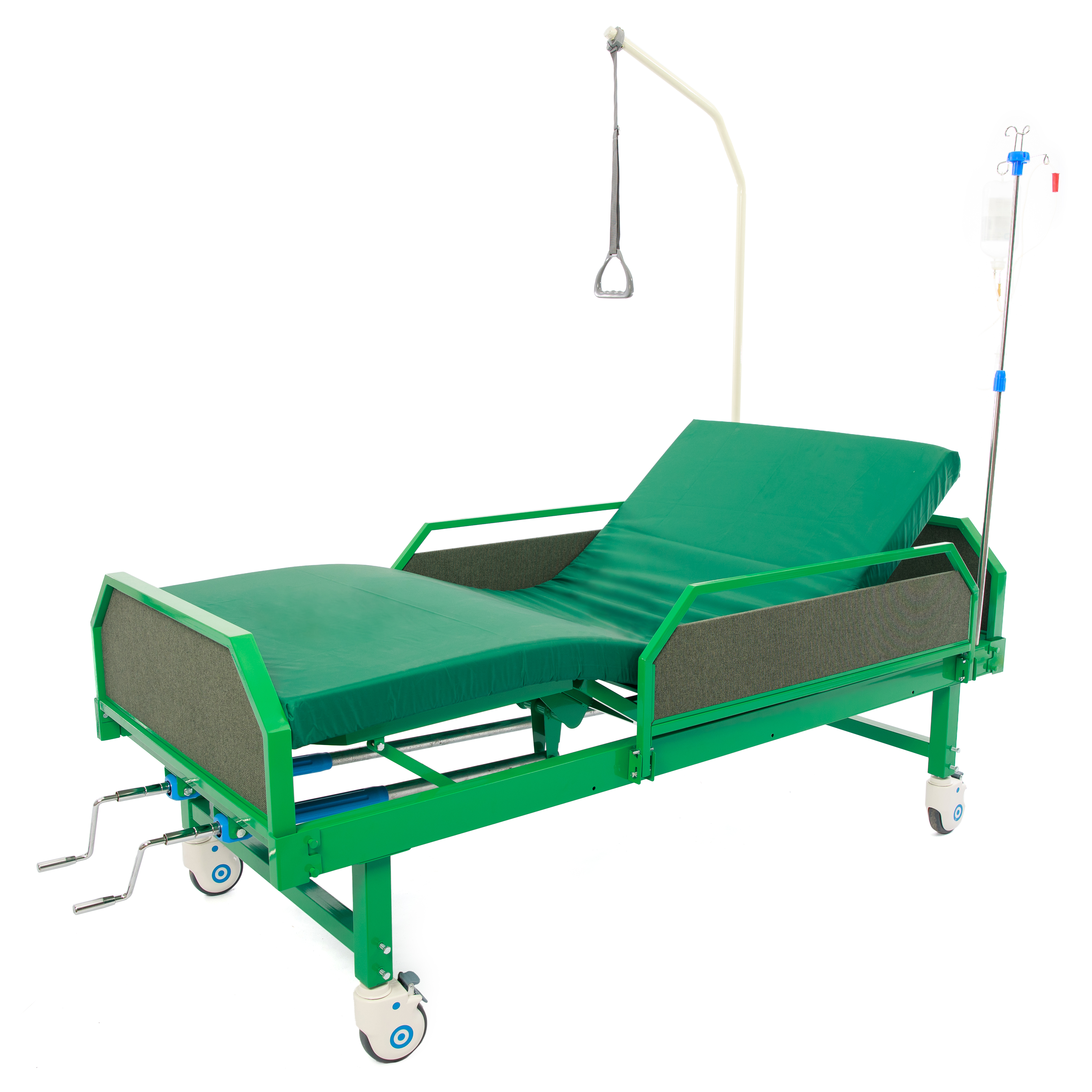 Ліжко для лежачих хворих MED1-C09UA (зелене)