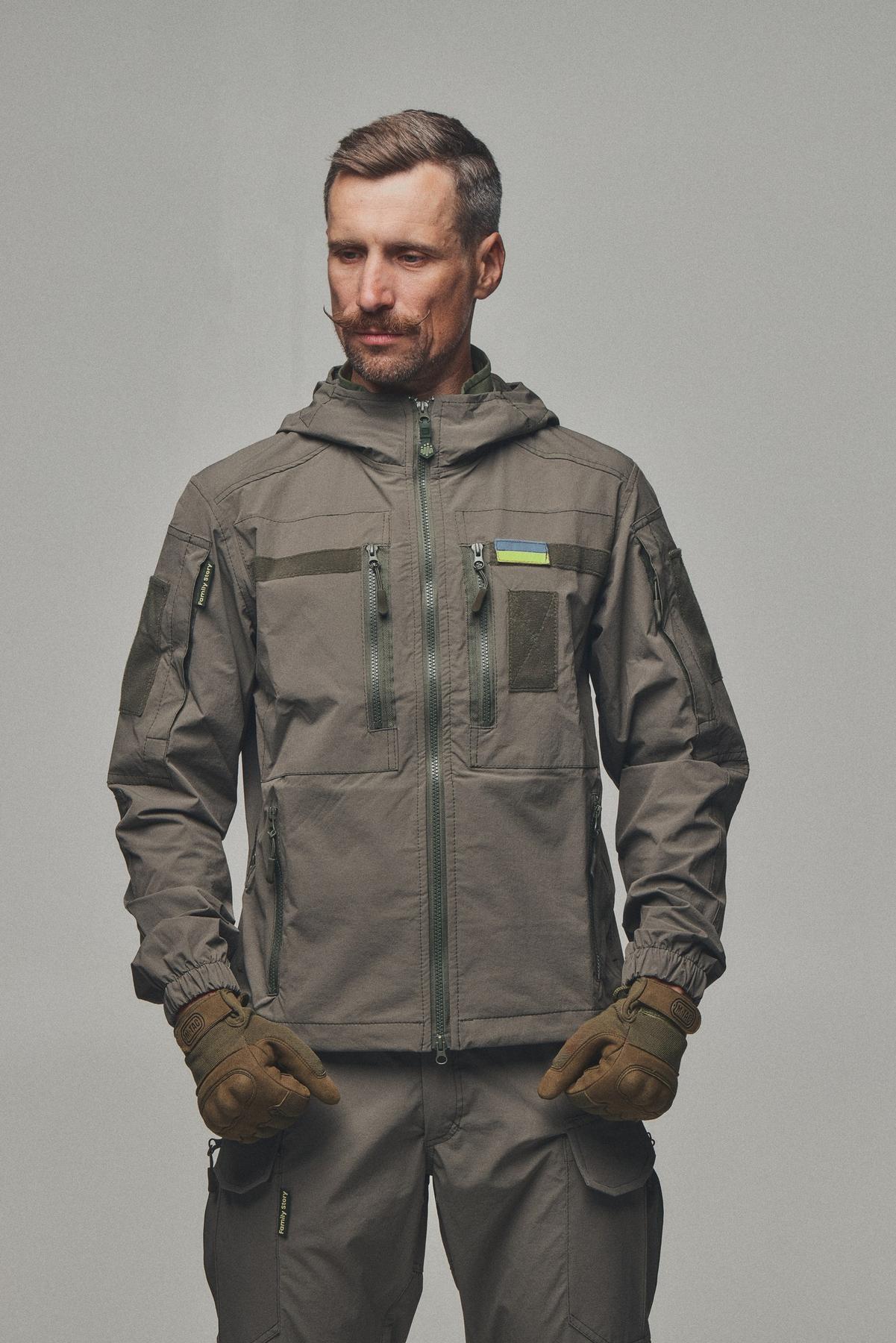Куртка тактическая мужская Family Story 4Wstretch 3XL Green (hub_4tuitn)