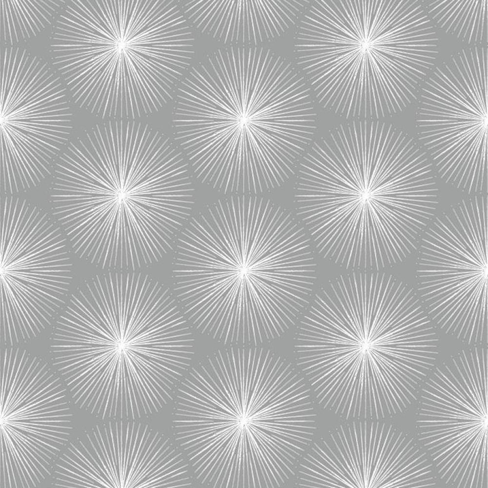 Вінілові шпалери на флізеліновій основі Graham Brown Kabuki 105981 0.53 х 10.05 м Сіро-Білий