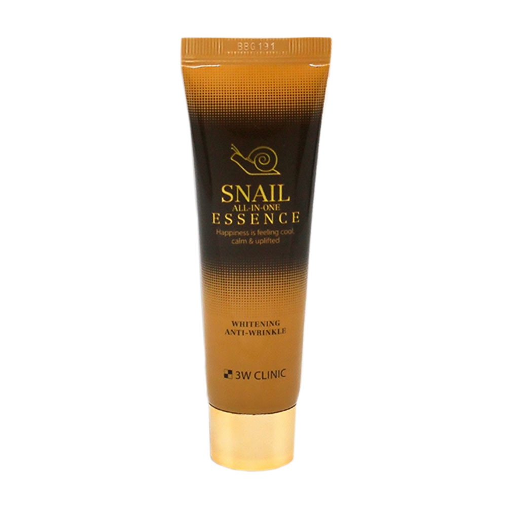 Есенція для обличчя з муцином равлика 3W Clinic Snail All In One Essence 60 мл (8809772621053)