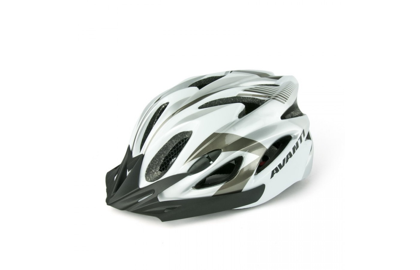 Шлем велосипедный Avanti AVH-001 Белый/Серый (AVH-001-grey)