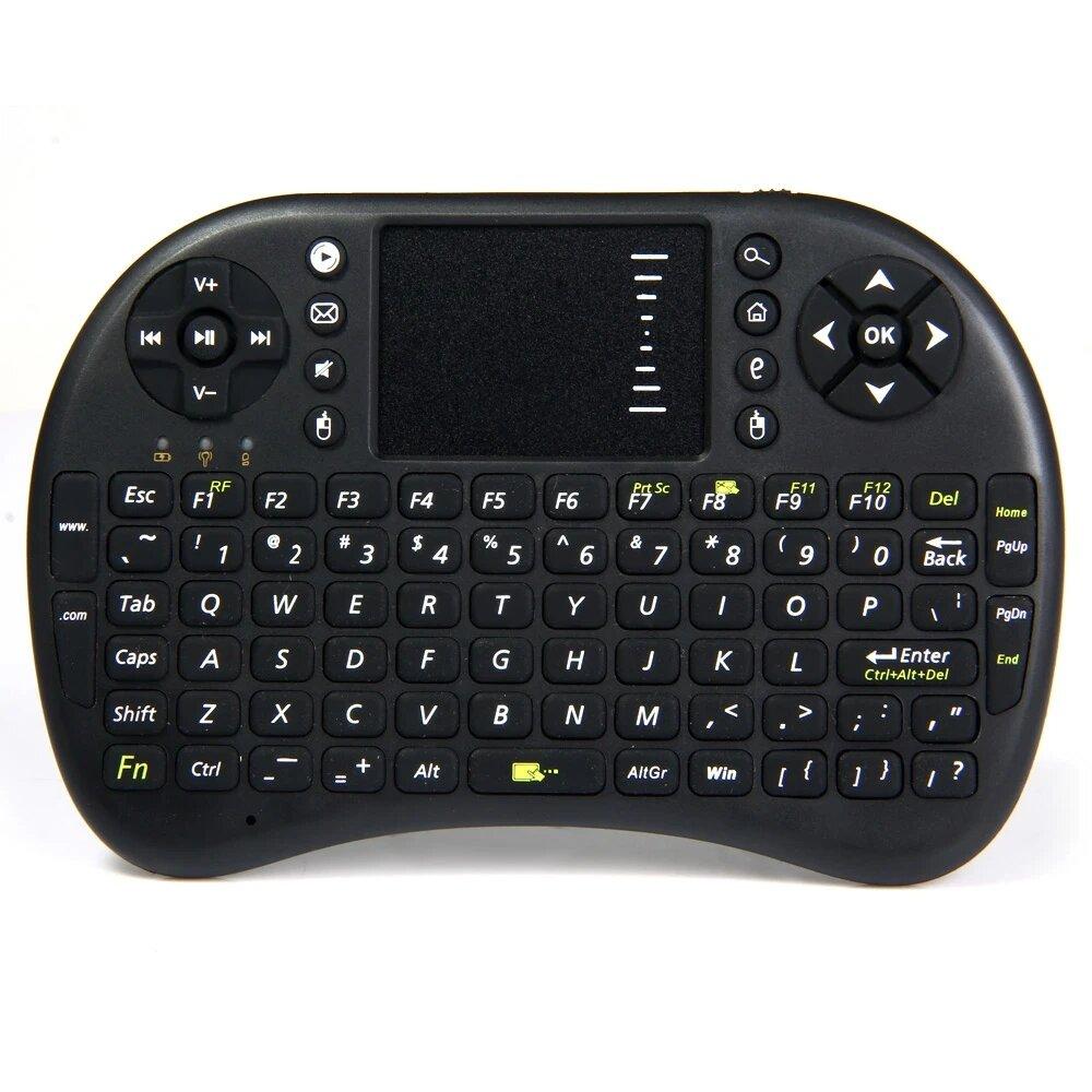 Бездротова міні-клавіатура пульт для ТБ Інтерфейс Mini Keyboard UKB 500 (англійська розкладка) (pc017-hbr)
