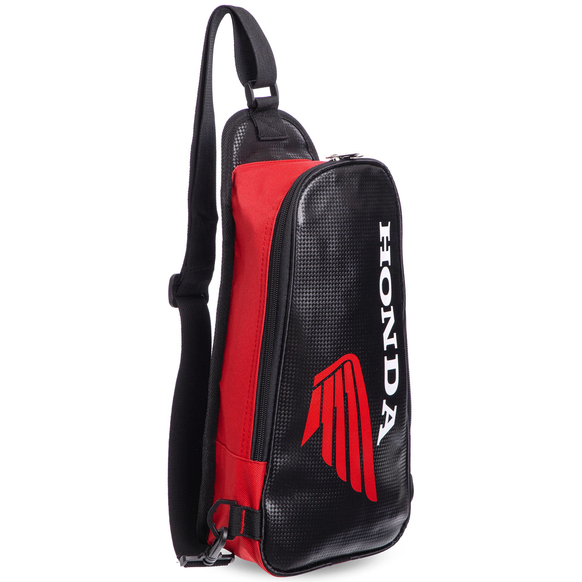 Моторюкзак однолямочный HONDA SP-Sport MS-5481-6 42х15х7см Черный-Красный