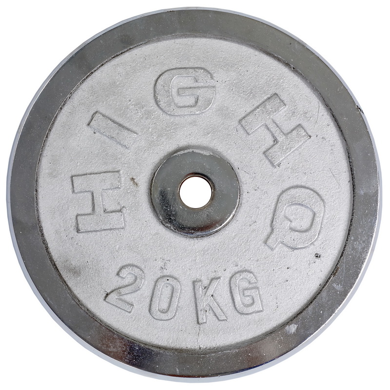 Млинці диски хромовані HIGHQ SPORT TA-2189-20S 20кг