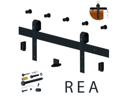 Комплект Підвісний Розсувний Системи Valcomp Rea Re20 У Стилі Loft (213-451)