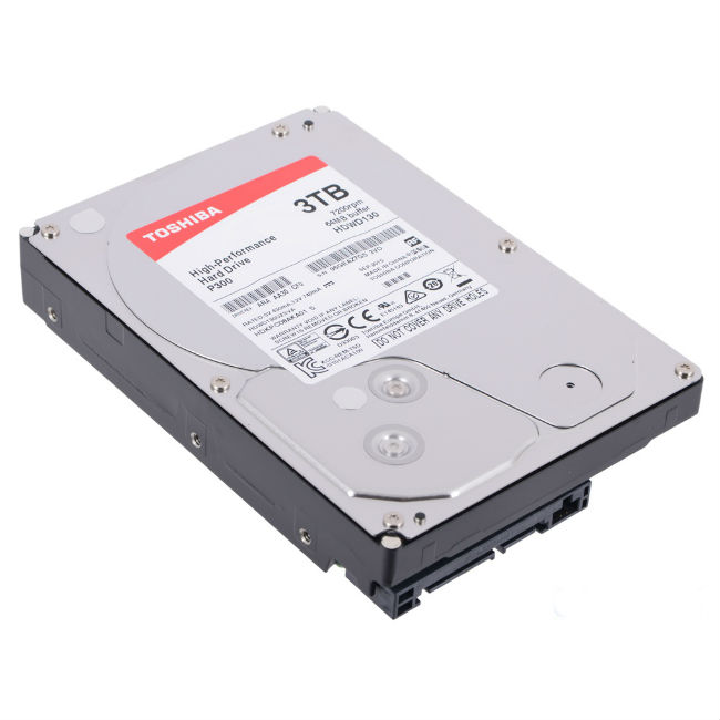 Жесткий диск Toshiba P300 3TB 7200rpm 64MB 3.5 SATA III HDWD130UZSVA (F00143989)