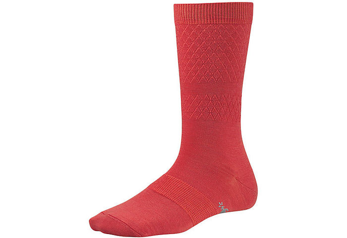 Шкарпетки Smart Wool Wm's Texture Crew  Poppy Orange (1033-SW SM625.828-M)