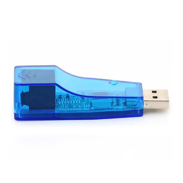 Сетевой адаптер переходник Pix-Link USB LAN 001 сетевая карта Blue (16157-hbr)