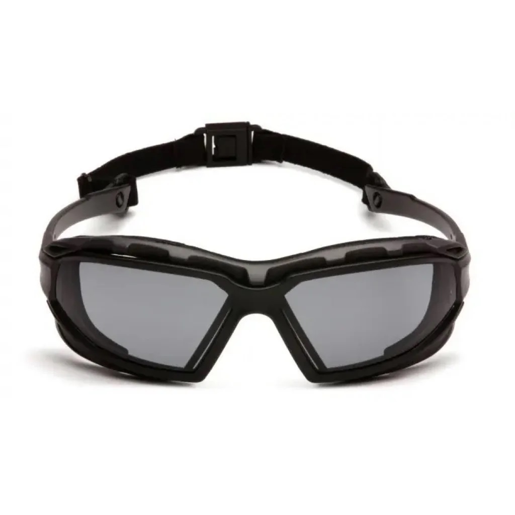 Велоочки с уплотнителем Pyramex Highlander-PLUS Anti-Fog Черный (2ХАИЛ-20П)
