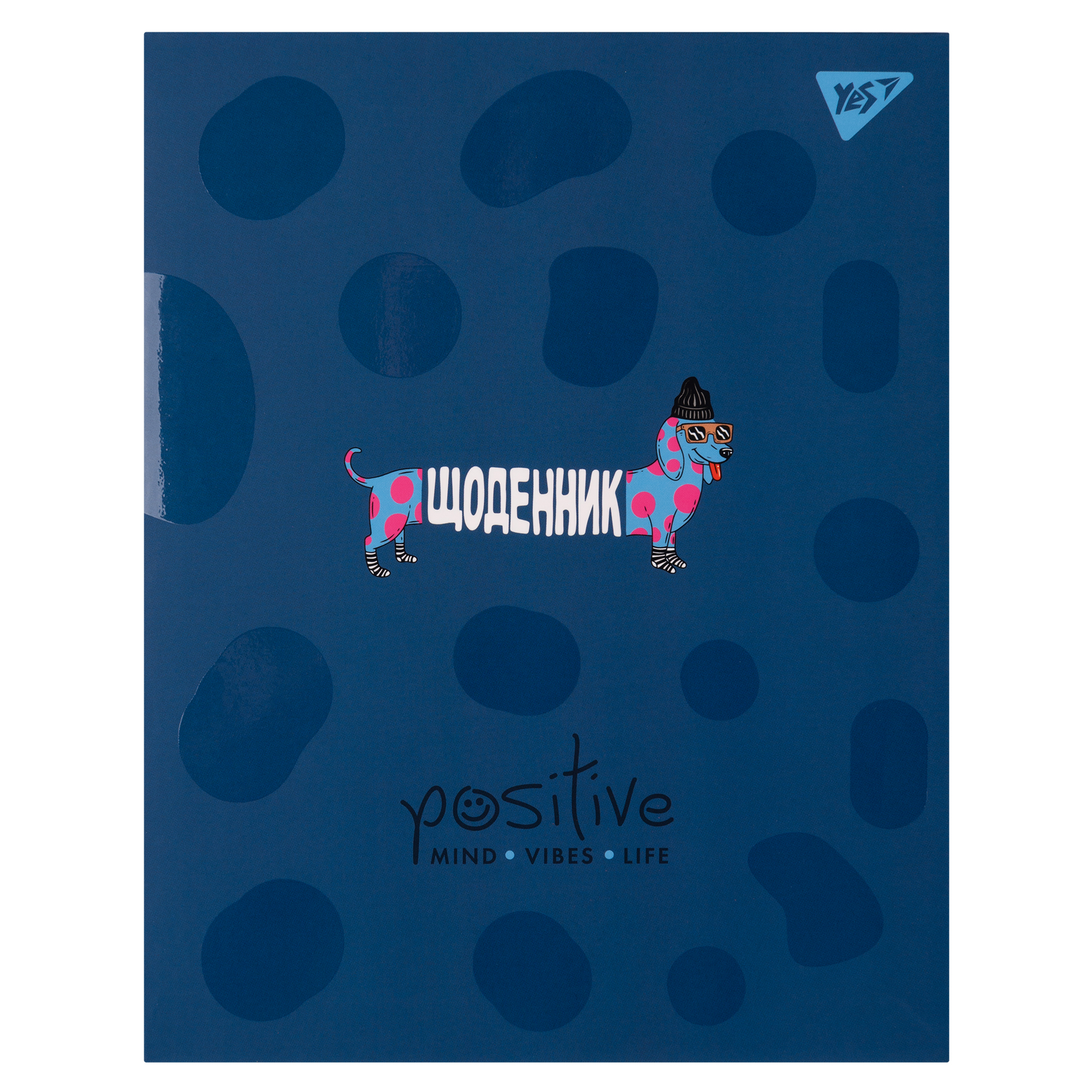 Дневник школьный YES Positive A5 Синий 40 л (911540)