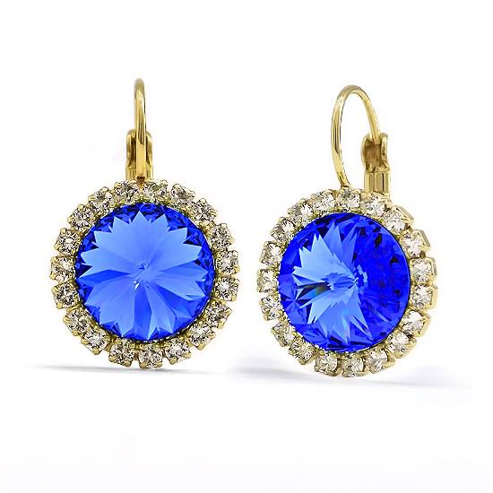 Сережки KOBI Rivoli Strass зі Swarovski (7440-3062-06-35)