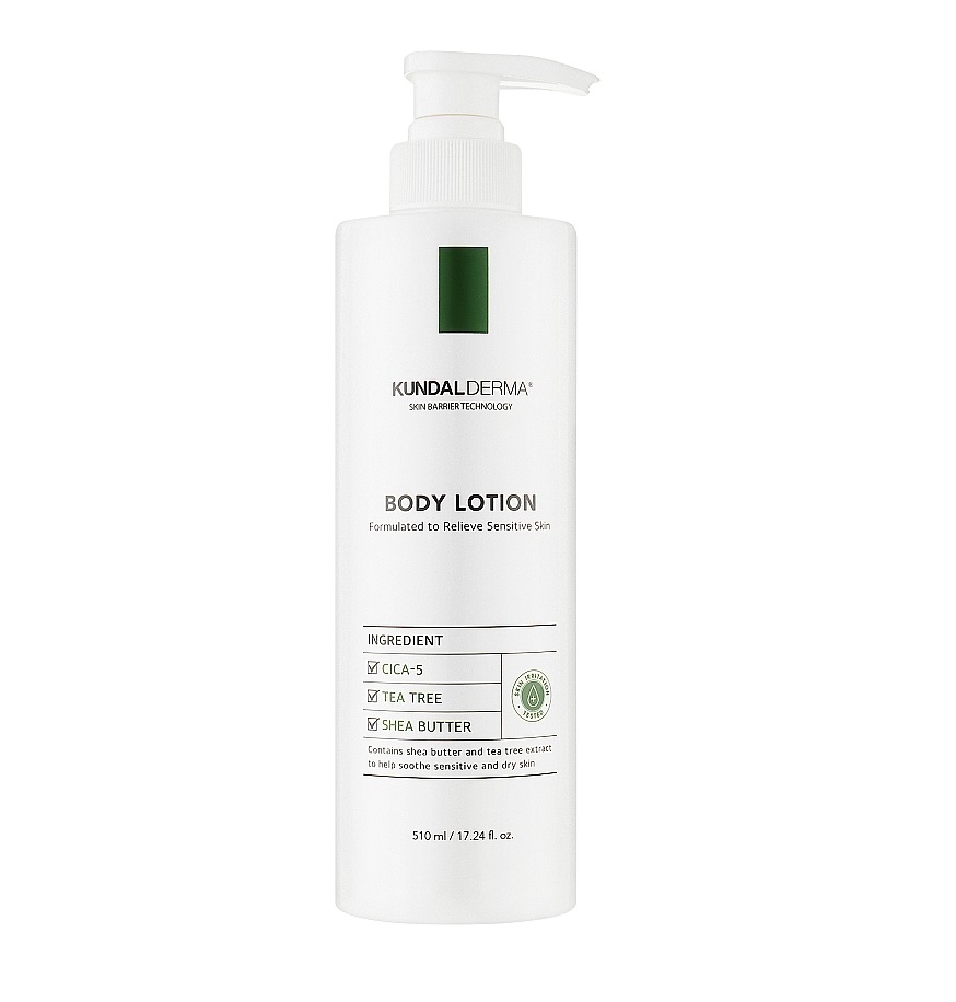 Лосьйон для тіла Kundal Derma Cica  Tea Tree Repair Body Lotion 510 мл